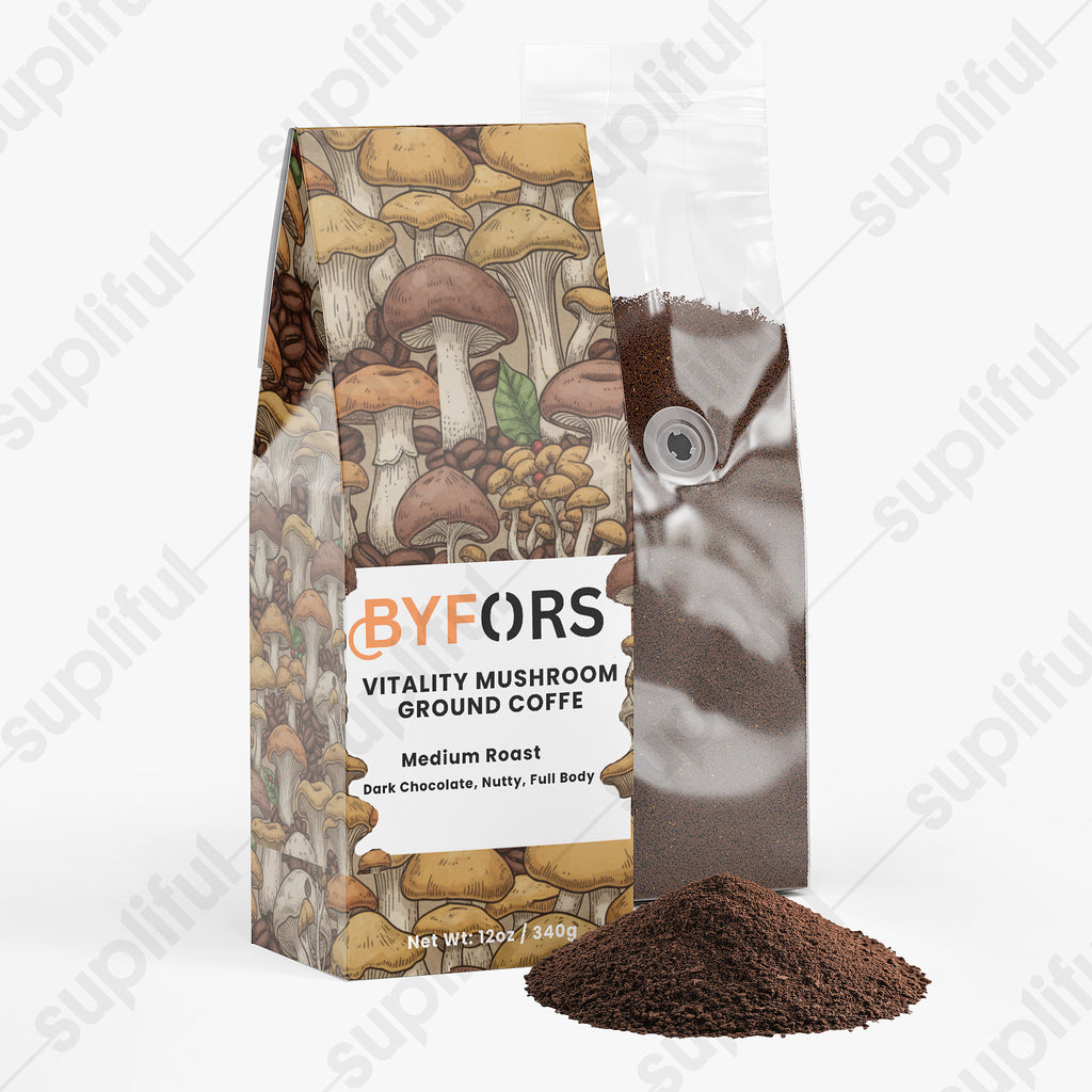 Vitality Mushroom Coffee (Medium Roast)