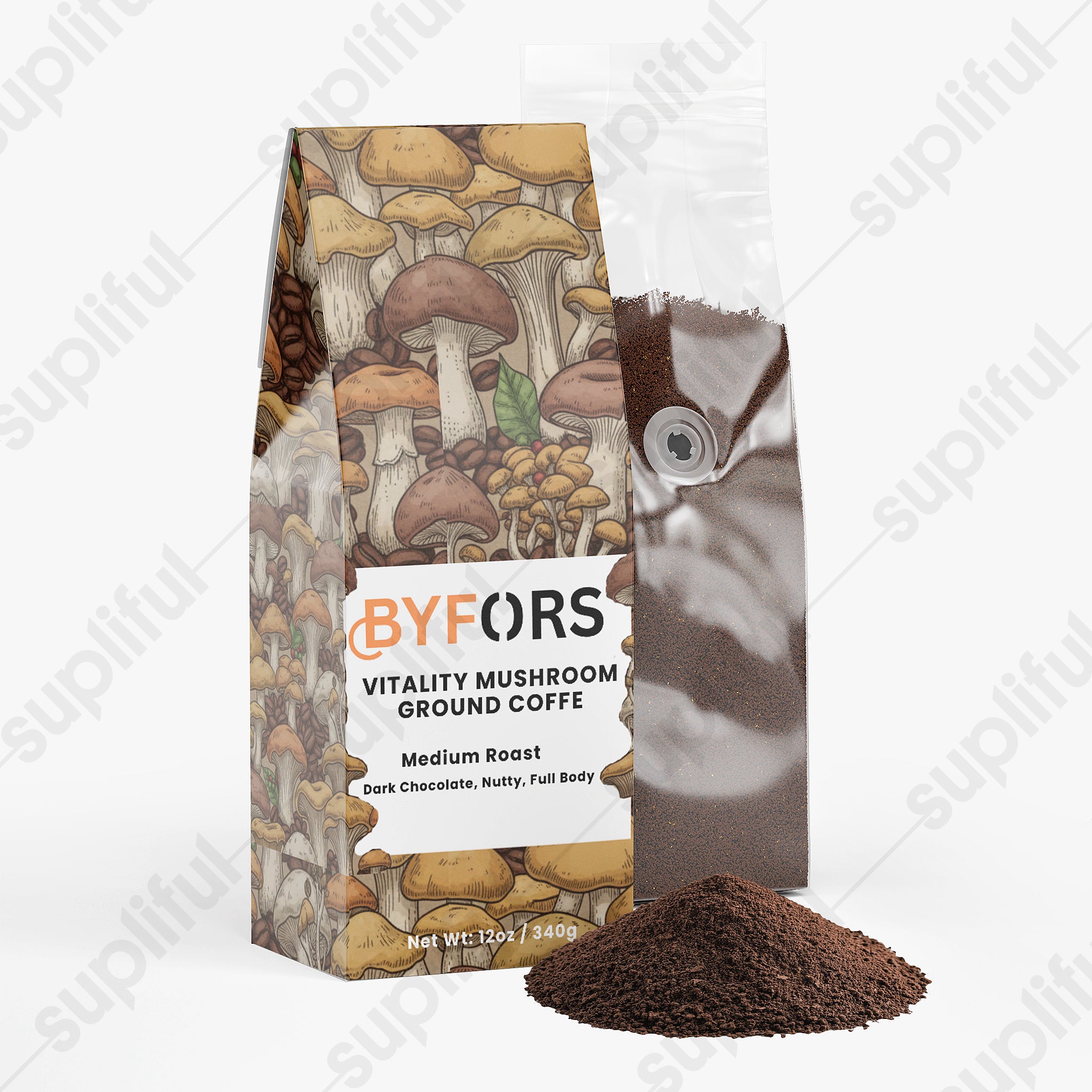 Vitality Mushroom Coffee (Medium Roast)