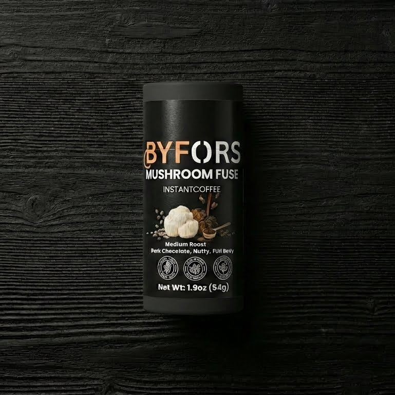 Byfors Mushroom Fuse Coffee jar